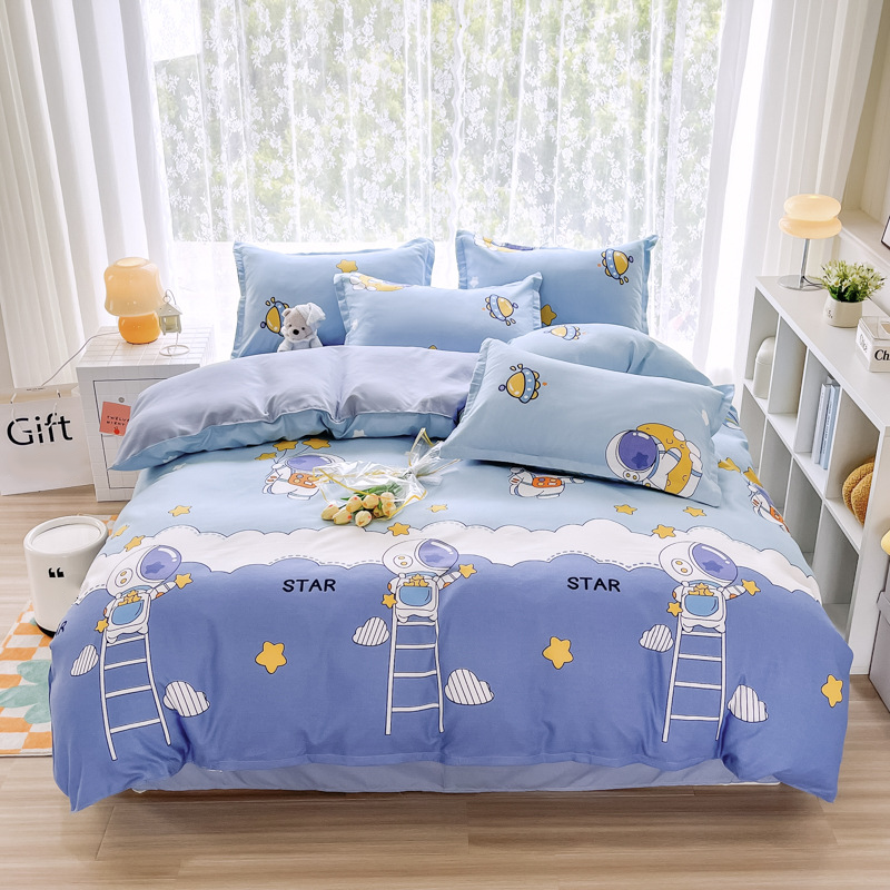 🛏️ 50% DI SCONTO ORA! 🌸 Piumino spesso a fiori – comfort traspirante, cotone spazzolato morbido come il velluto e design elegante – perfetto per camere da letto, camere degli ospiti e alloggi per studenti ✨