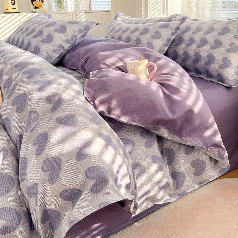 🛏️ 50% DI SCONTO ORA! 🌸 Piumino spesso a fiori – comfort traspirante, cotone spazzolato morbido come il velluto e design elegante – perfetto per camere da letto, camere degli ospiti e alloggi per studenti ✨