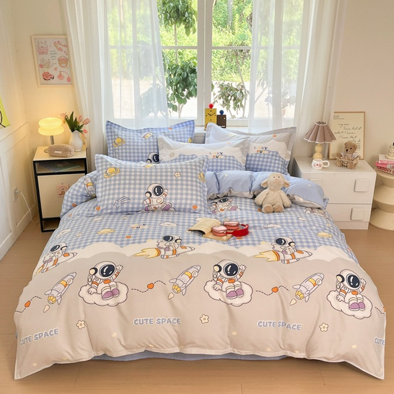 🛏️ 50% DI SCONTO ORA! 🌸 Piumino spesso a fiori – comfort traspirante, cotone spazzolato morbido come il velluto e design elegante – perfetto per camere da letto, camere degli ospiti e alloggi per studenti ✨