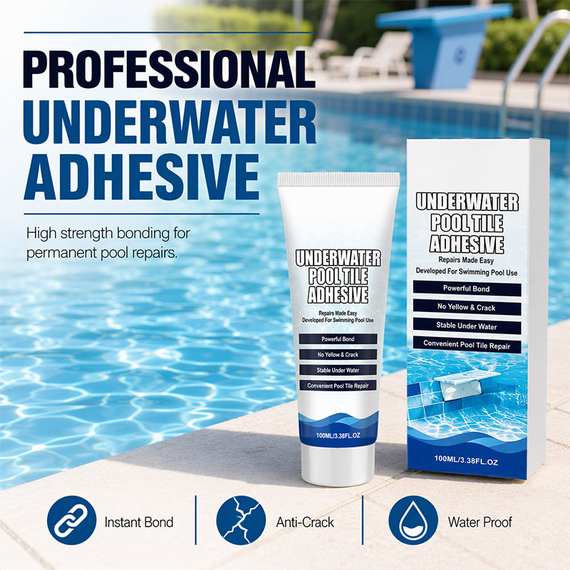 🥳SUPER OFFERTA 2026🥳💞OLTRE 50.000 VENDUTI!💧🔧Adesivo subacqueo ad alta resistenza per piastrelle piscina. Incolla istantaneamente sott’acqua, non devi svuotare la piscina e non serve un tecnico.