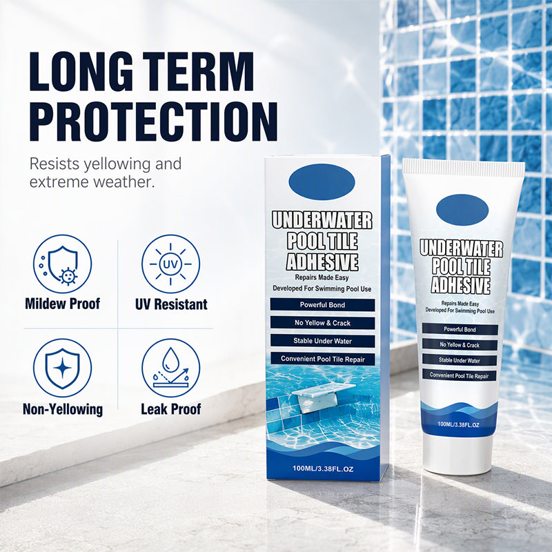 🥳SUPER OFFERTA 2026🥳💞OLTRE 50.000 VENDUTI!💧🔧Adesivo subacqueo ad alta resistenza per piastrelle piscina. Incolla istantaneamente sott’acqua, non devi svuotare la piscina e non serve un tecnico.