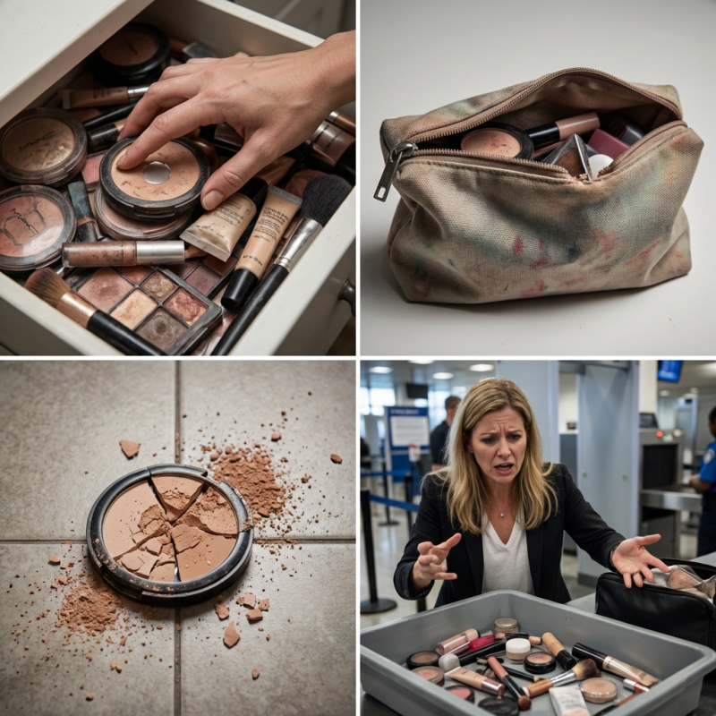 📖✨ Libro trucco 48 colori all-in-one – Dì Addio a Troppe Palette Ingombranti! 🚫 Ombretti, Fard, Contour e Rossetti in un Solo Kit da Viaggio 💄