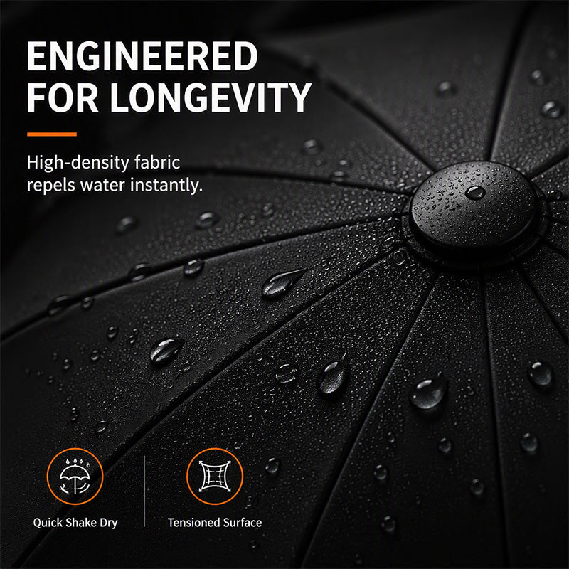 ☂️50% DI SCONTO ORA! Ombrello pieghevole extra large – 130 cm, 12 stecche, antivento e con chiusura inversa, protezione solare UPF50+ per la famiglia, gli spostamenti quotidiani e le attività all'aperto