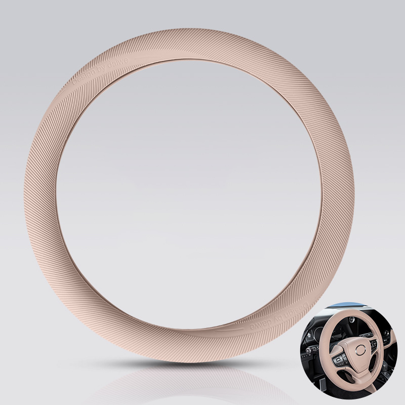 🥳2026 BESTSELLER✨Coprivolante in silicone liquido universale, per volanti 35-38cm. Superficie antiscivolo, protegge le mani dal caldo estivo e dal freddo invernale. Facile da installare e pulire, rinnova subito l'interno dell'auto per una guida sicura🚗