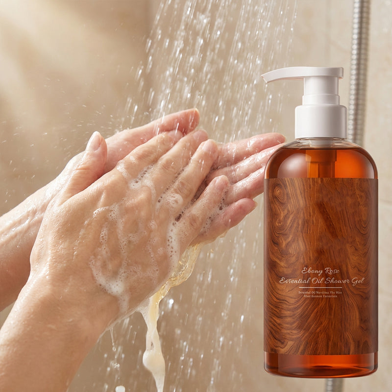 🥳2026 BESTSELLER✨Gel doccia nutriente all'olio di rosa ed ebano. Idrata profondamente durante la detersione, schiuma cremosa e delicata. Fragranza elegante rosa-legno a lunga durata, texture oleosa leggera non appiccicosa