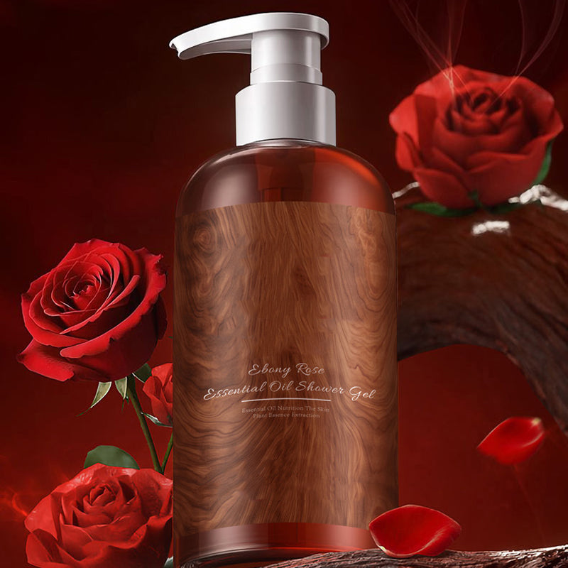 🥳2026 BESTSELLER✨Gel doccia nutriente all'olio di rosa ed ebano. Idrata profondamente durante la detersione, schiuma cremosa e delicata. Fragranza elegante rosa-legno a lunga durata, texture oleosa leggera non appiccicosa
