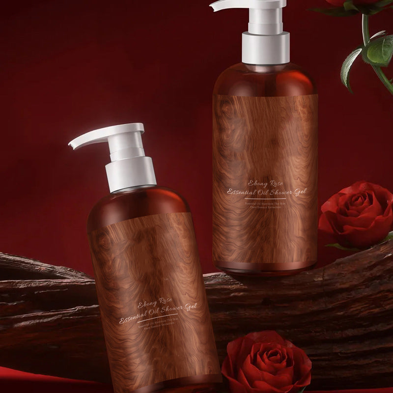🥳2026 BESTSELLER✨Gel doccia nutriente all'olio di rosa ed ebano. Idrata profondamente durante la detersione, schiuma cremosa e delicata. Fragranza elegante rosa-legno a lunga durata, texture oleosa leggera non appiccicosa