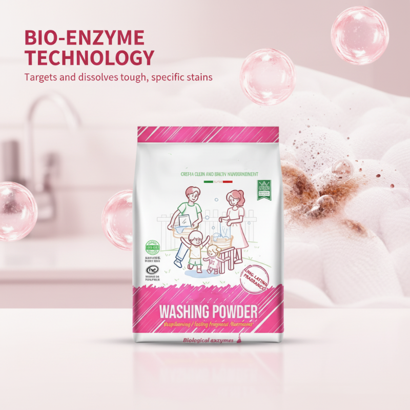 🥳2026 BESTSELLER✨Detersivo in polvere con bioenzimi, potere pulente 3X. Bolle di ossigeno rimuovono macchie ostinate, sterilizza ed elimina gli acari. Profumo fresco fino a 72 ore, delicato sui tessuti, preserva i colori dei tuoi capi👕