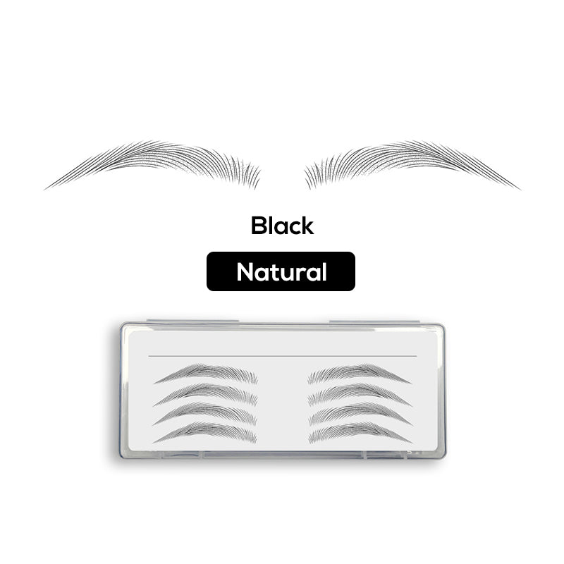🖌️✨ Kit timbro per sopracciglia simmetrico – Dì Addio alle sopracciglia asimmetriche e sbavate! 🚫 Facile per principianti, resistente al sudore, look naturale tutto il giorno 🤎