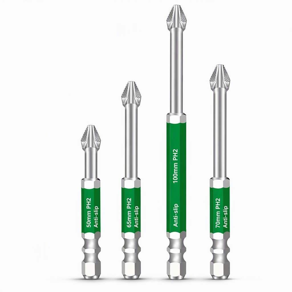 🔩✨ Punte esagonali S2 antiscivolo per avvitatore – Dì Addio allo slittamento e alla spanatura delle viti! 🚫 Acciaio industriale, antivibrazione e resistente all'usura 🔧