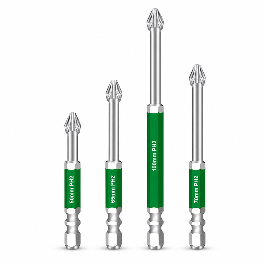 🔩✨ Punte esagonali S2 antiscivolo per avvitatore – Dì Addio allo slittamento e alla spanatura delle viti! 🚫 Acciaio industriale, antivibrazione e resistente all'usura 🔧
