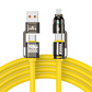 ⏳Offerta a tempo limitato⏳ Cavo di ricarica rapida 4 in 1 con USB-A e USB-C, fino a 240 W tramite USB-C, rivestimento in silicone, 1 o 2 m
