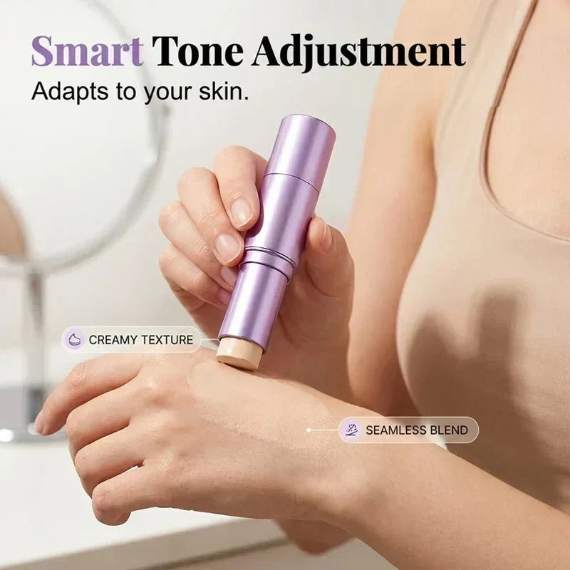 💄 Fondotinta 2 in 1 Color-Changing – Si Adatta al Tuo Tono di Pelle ✨