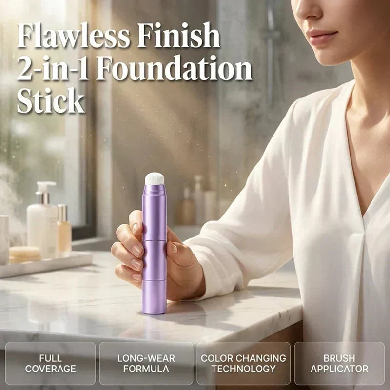 💄 Fondotinta 2 in 1 Color-Changing – Si Adatta al Tuo Tono di Pelle ✨