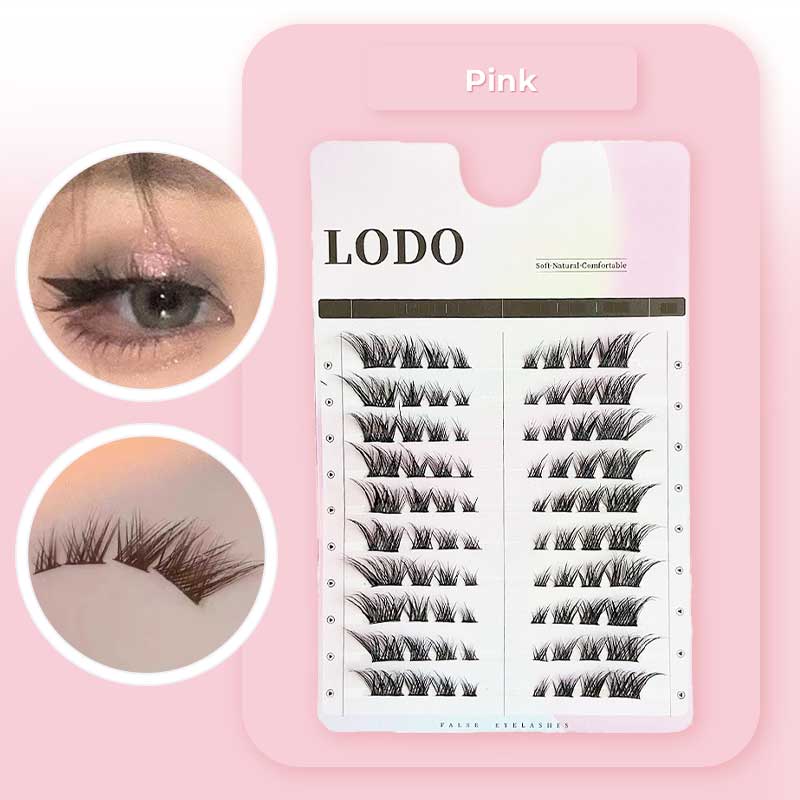 👁️Ciglia finte segmentate effetto fox eye✨Design a sezioni per look personalizzati, allungano visivamente lo sguardo. Materiale ultraleggero, comode tutto il giorno, aderenza sicura. Disponibili in vari colori, confezione generosa
