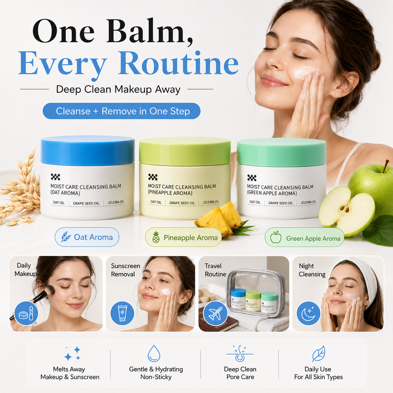 Balsamo detergente struccante✨Scioglie trucco waterproof e protezione solare senza strofinare. Con olio di semi d'uva, burro di karité e squalano, idrata la pelle. Si emulsiona velocemente con acqua, senza residui oleosi, delicato sul contorno occhi✅
