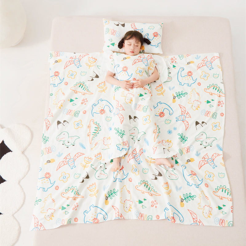 ✨Sacco nanna per bambini con design termoregolante🔥4 aperture per mantenere il pancino caldo e mani/piedi freschi, previene il surriscaldamento. Cotone doppio strato super morbido, taglio ergonomico per massima libertà di movimento.
