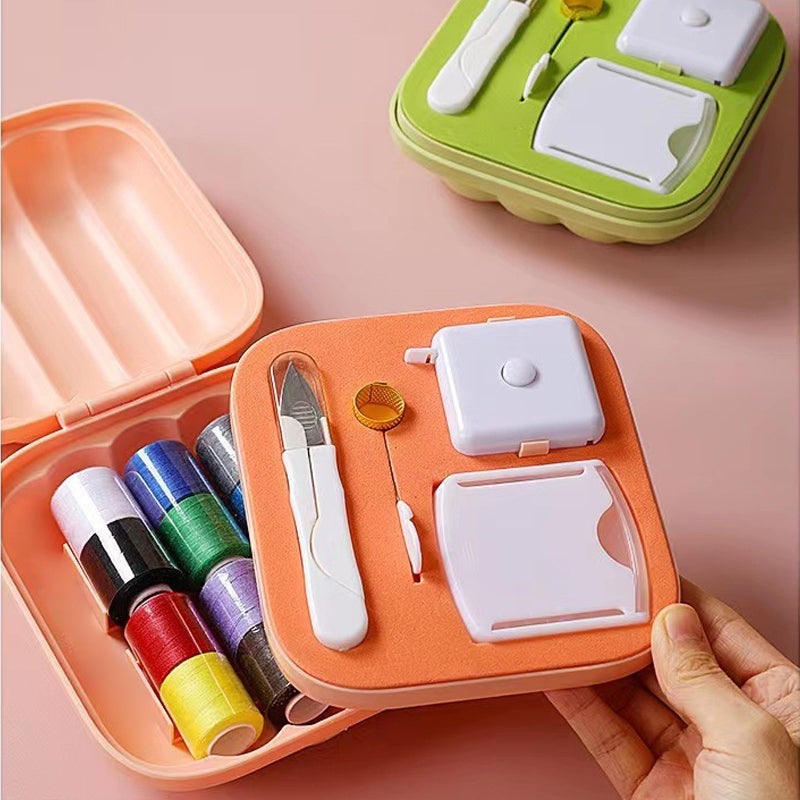 Kit da cucito portatile con scatola per la famiglia