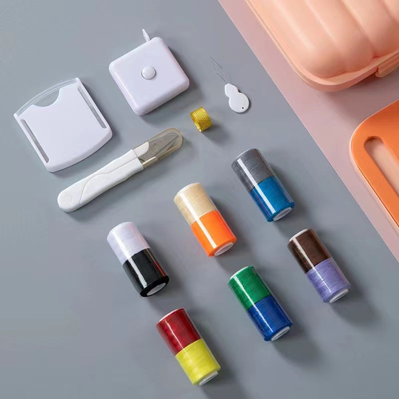 Kit da cucito portatile con scatola per la famiglia