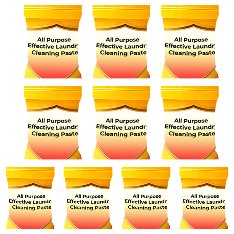 🧼Pasta detergente multiuso concentrata 1000g✅Rimuove macchie, ingiallimento e grasso velocemente. Ideale per abiti, cucina, cappe, bagno, piastrelle, auto e scarpe. Formula sicura senza fluorescenti, profumo fresco. Incluso omaggio 20g formato viaggio