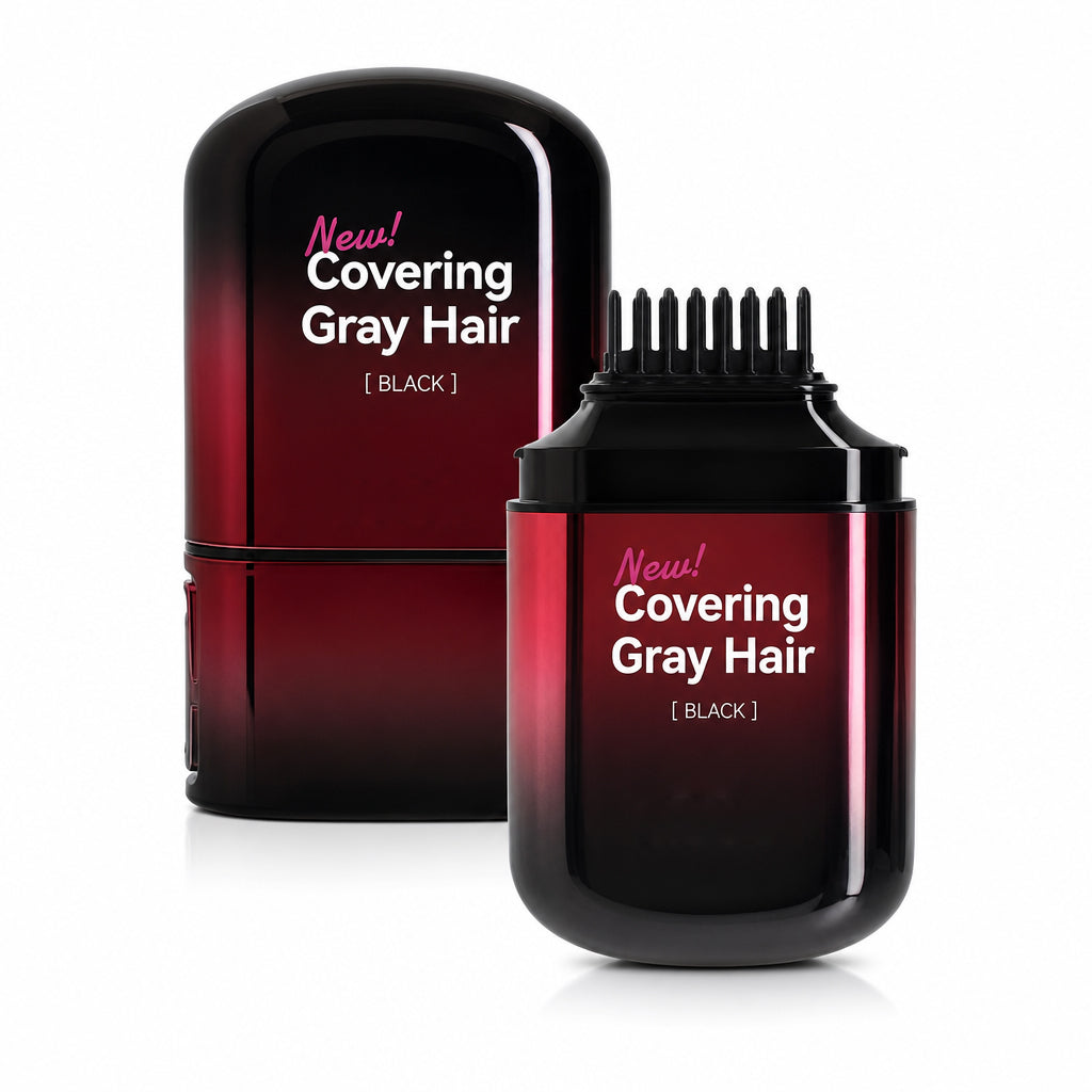 🥳BEST SELLER 2026🥳💞OLTRE 50 MILA VENDUTI! 💇‍♀️✨ 50% DI SCONTO! Stick colorante temporaneo copri capelli bianchi – Pettine di precisione a W, formula ai peptidi, resistente al sudore e ad asciugatura rapida. Ritocca i capelli bianchi in pochi secondi! 🛡️✅