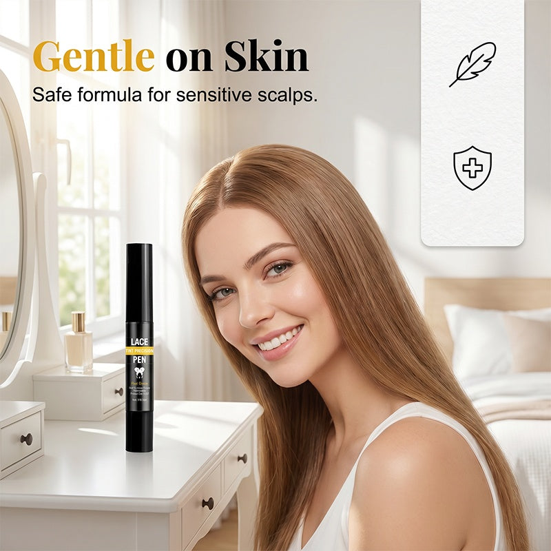 🥳PROMO 2026🥳 💞OLTRE 40.000 VENDUTI! 💇‍♀️✨ SCONTO DEL 50%! Penna colorante per lace – asciugatura rapida, resistente al sudore, 4 tonalità. Nascondi i nodi del lace per un effetto cuoio capelluto naturale! 🛡️✅