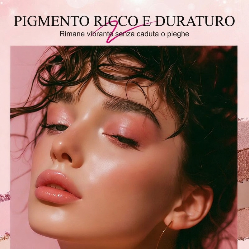 📖✨ Libro trucco 48 colori all-in-one – Dì Addio a Troppe Palette Ingombranti! 🚫 Ombretti, Fard, Contour e Rossetti in un Solo Kit da Viaggio 💄