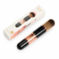 Set di pennelli trucco retrattili 5 in 1 da viaggio con pennelli per cipria, blush e labbra in silicone