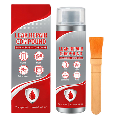 💧✨ Composto sigillante impermeabile per riparare perdite – Dì Addio a crepe e infiltrazioni d'acqua! 🚫 Solidificazione rapida, resistente ai raggi UV, si applica anche su superfici verticali 🧰