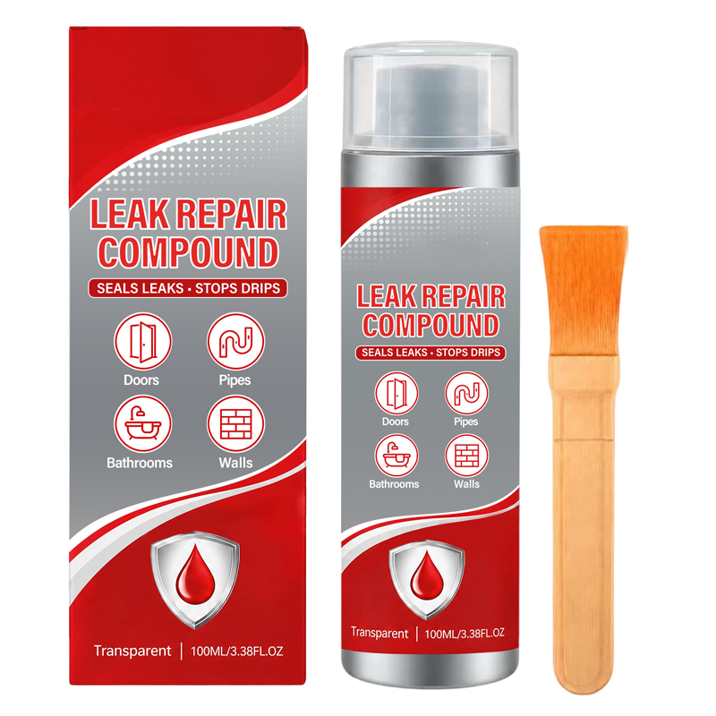 💧✨ Composto sigillante impermeabile per riparare perdite – Dì Addio a crepe e infiltrazioni d'acqua! 🚫 Solidificazione rapida, resistente ai raggi UV, si applica anche su superfici verticali 🧰