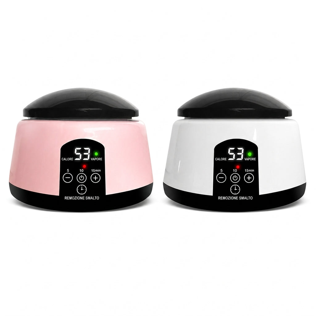 💅✨ Rimuovi smalto gel per unghie al vapore – Dì Addio alla raschiatura aggressiva che danneggia le unghie! 🚫 Azione delicata, pannello touch, sicuro per le unghie naturali 🧴