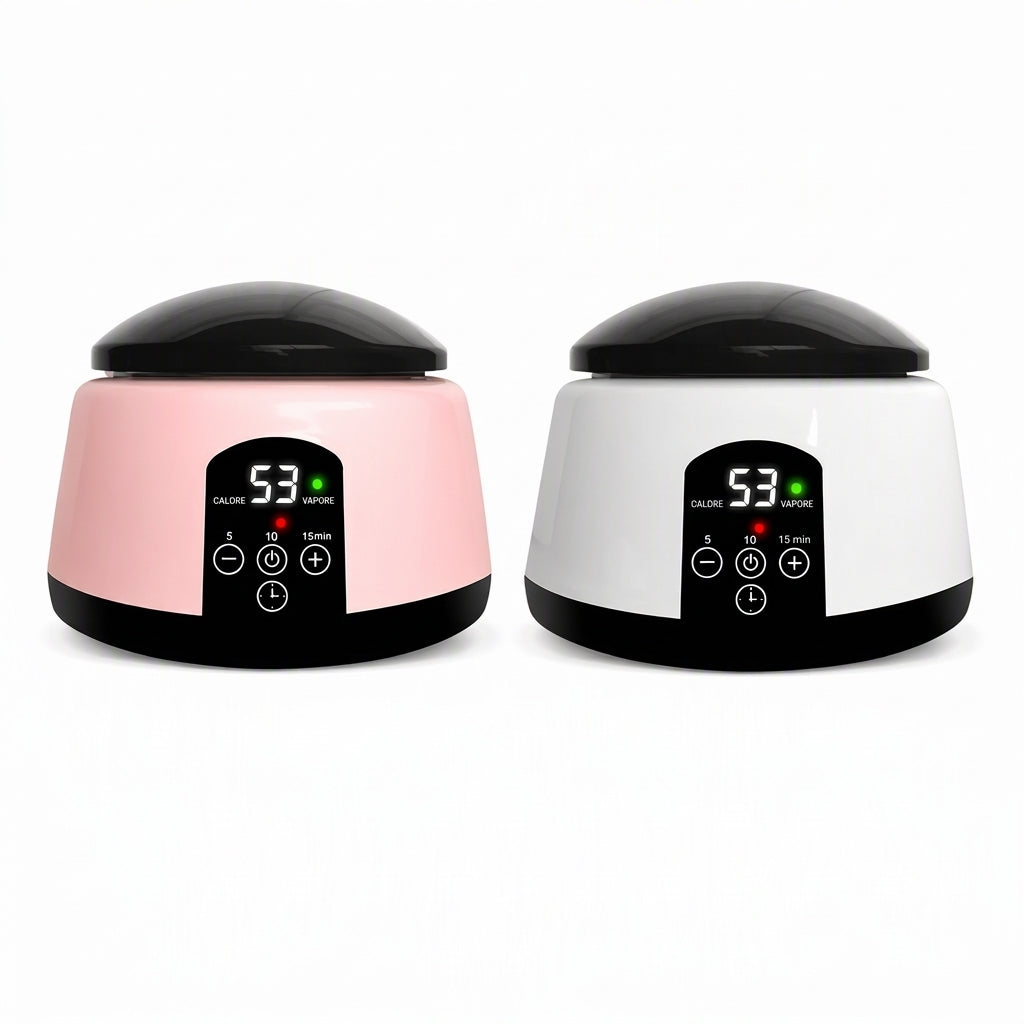 💅✨ Rimuovi smalto gel per unghie al vapore – Dì Addio alla raschiatura aggressiva che danneggia le unghie! 🚫 Azione delicata, pannello touch, sicuro per le unghie naturali 🧴