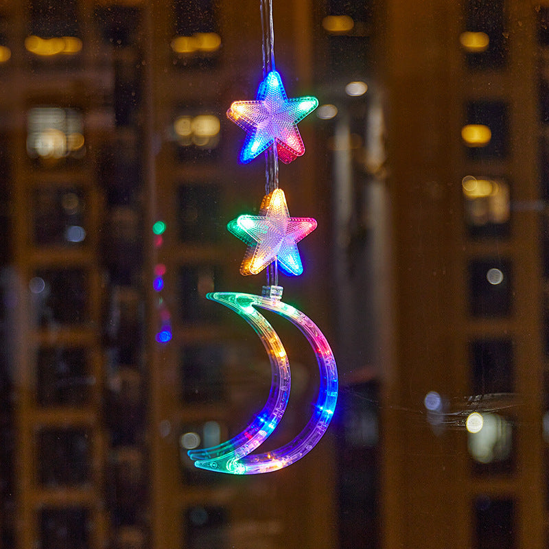 ❄️✨ Luci decorative a fiocco di neve con ventosa per Natale – Dì Addio a trapani, colla e cavi aggrovigliati! 🚫 2 modalità luce (bianco caldo /multicolore), alimentazione a batteria, riutilizzabili per molti anni