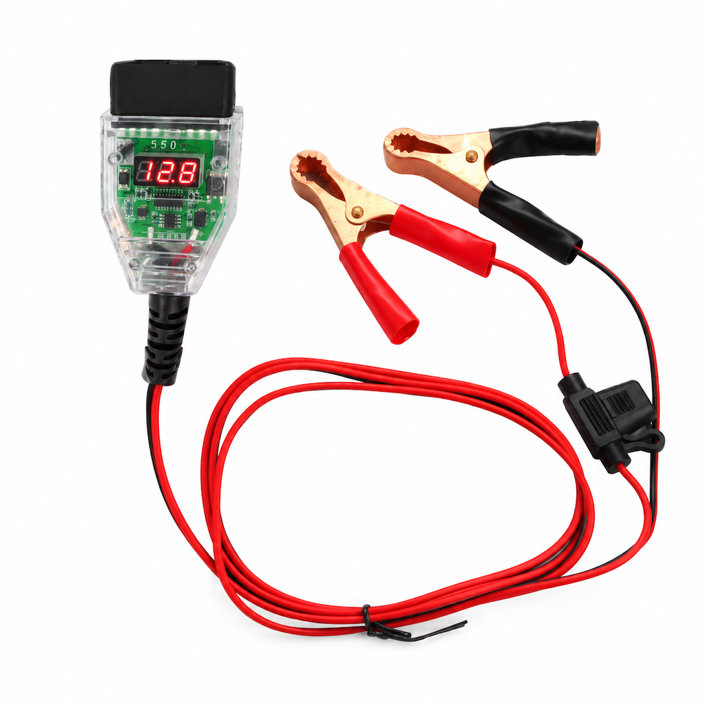 ✨ Ponte alimentazione OBD per auto – Dì Addio alla perdita delle impostazioni dopo la sostituzione della batteria! 🚫 Tensione in tempo reale, fusibile di sicurezza, fili in rame, per officine professionali 🔧