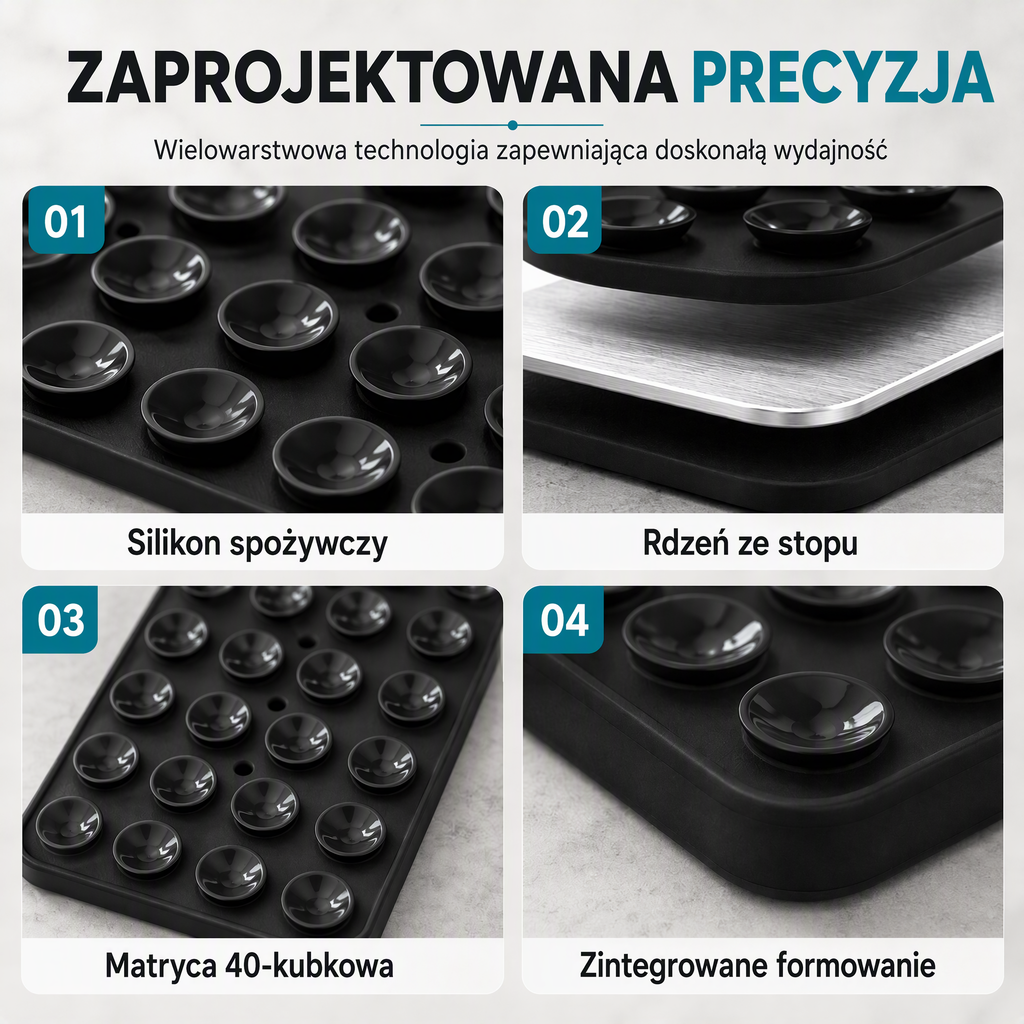 Uniwersalny elastyczny silikonowy dwustronny stojak na telefon