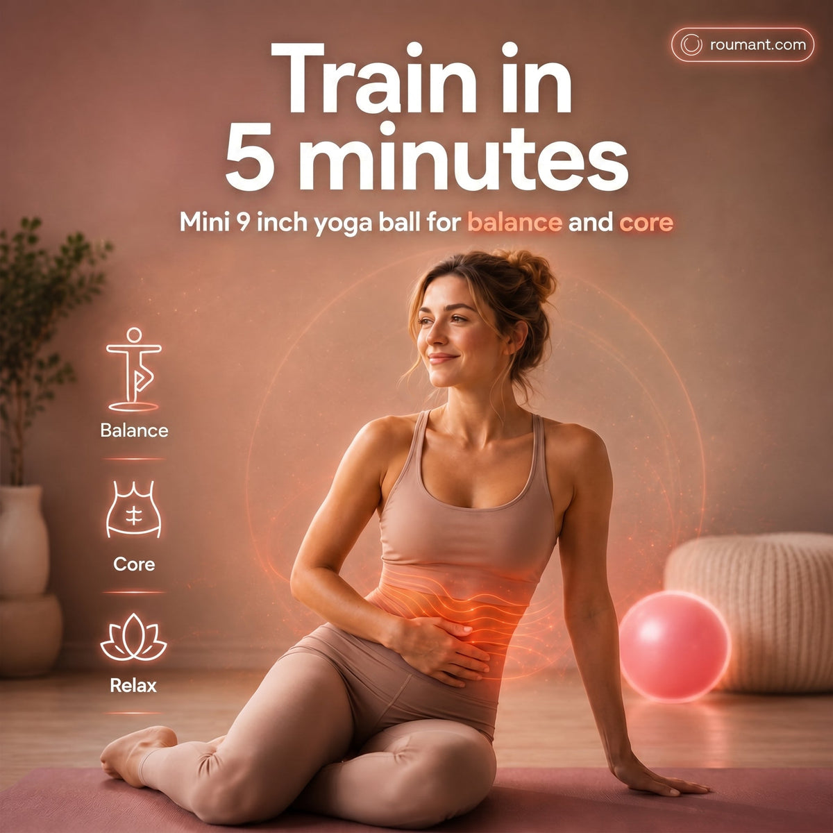 🎁 COMPRA 2, NE PRENDI 1 GRATIS! 💪 Pallina Pilates Compatta – Più Equilibrio, Più Controllo e Più Risultati 🤸‍♀️