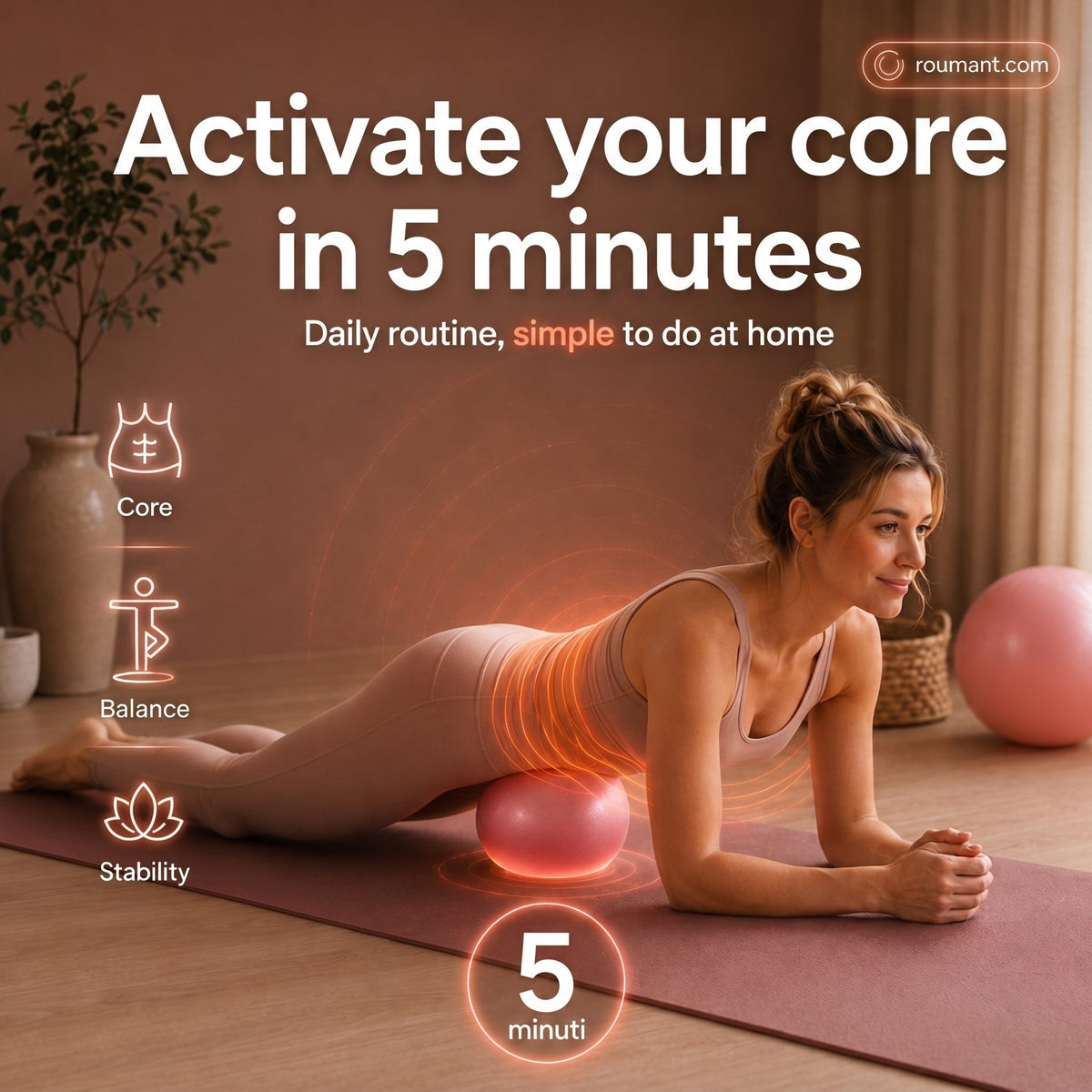 🎁 COMPRA 2, NE PRENDI 1 GRATIS! 💪 Pallina Pilates Compatta – Più Equilibrio, Più Controllo e Più Risultati 🤸‍♀️
