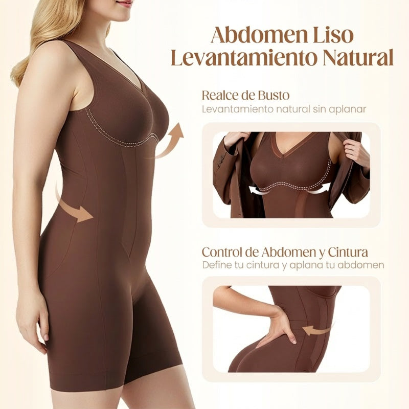 💫 BODY modellante per l'addome: tessuto senza cuciture e traspirante, effetto snellente istantaneo, comfort tutto il giorno per una silhouette perfetta 🌸✨