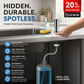 ⏰SCONTO DEL 50% A TEMPO LIMITATO! 🧼🚰 Basta cercare quella scomoda bottiglia di sapone: questo dispenser integrato eroga il sapone quando serve, senza ingombro né fuoriuscite. 🍽️
