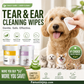 🥳SUPER VENDITA 2026🥳💞50.000+ VENDUTI!👵❤️ Salviette Detergenti Naturali a Base Vegetale per Occhi e Orecchie degli Animali