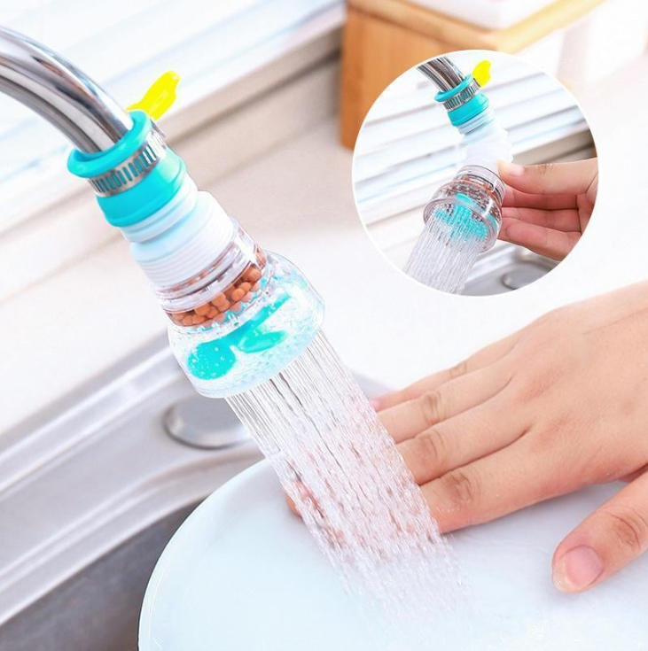 🚿Rubinetto con protezione dagli spruzzi d'acqua Filtro Booster🔥
