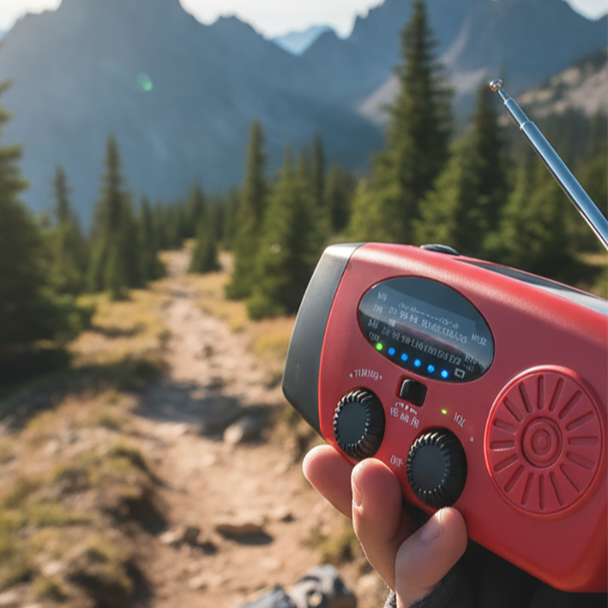 📻✨ Radio di emergenza a manovella solare – Dì Addio all'ansia per la batteria scarica all'aperto! 🚫 Multi-alimentazione, torcia LED e allerta meteo NOAA 🏕️
