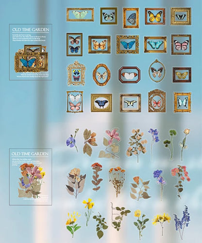 Memory Garden Series PET Stickers Set