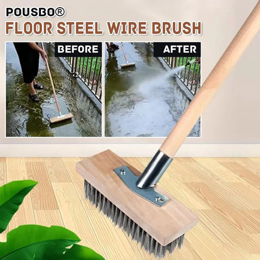 ✨ Best selling in winter✨Floor Steel Wire Brush