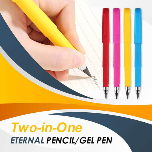 ✨Everlasting Pencil Upgrade Series✨Two-in-One Eternal Pencil/Gel Pen