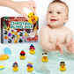 🎄🦆 Christmas Rubber Ducks Advent Calendar 2023(1 Set 24 Ducks)