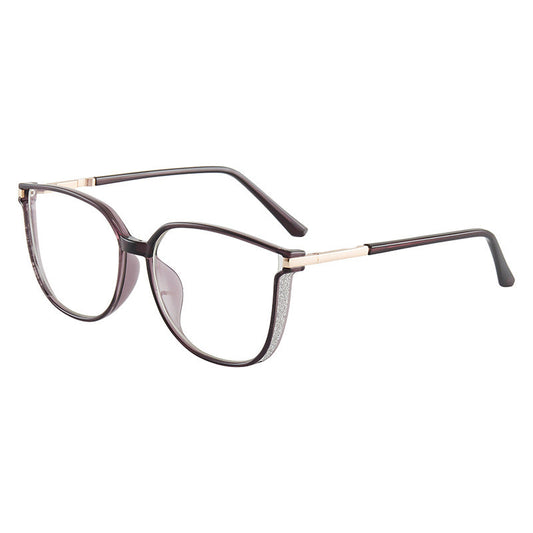 Perfect Gift🎊Women's Fashion Large Frame HD Anti-Blu-Ray Glasses