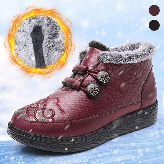 [Warm Gift] Women's Winter Plushy Thickened Warm Snow Boots