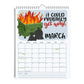 Gift Choice - New Year Gift Innovative Interesting Colorful 2024 Calendar