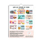 Gift Choice - New Year Gift Innovative Interesting Colorful 2024 Calendar